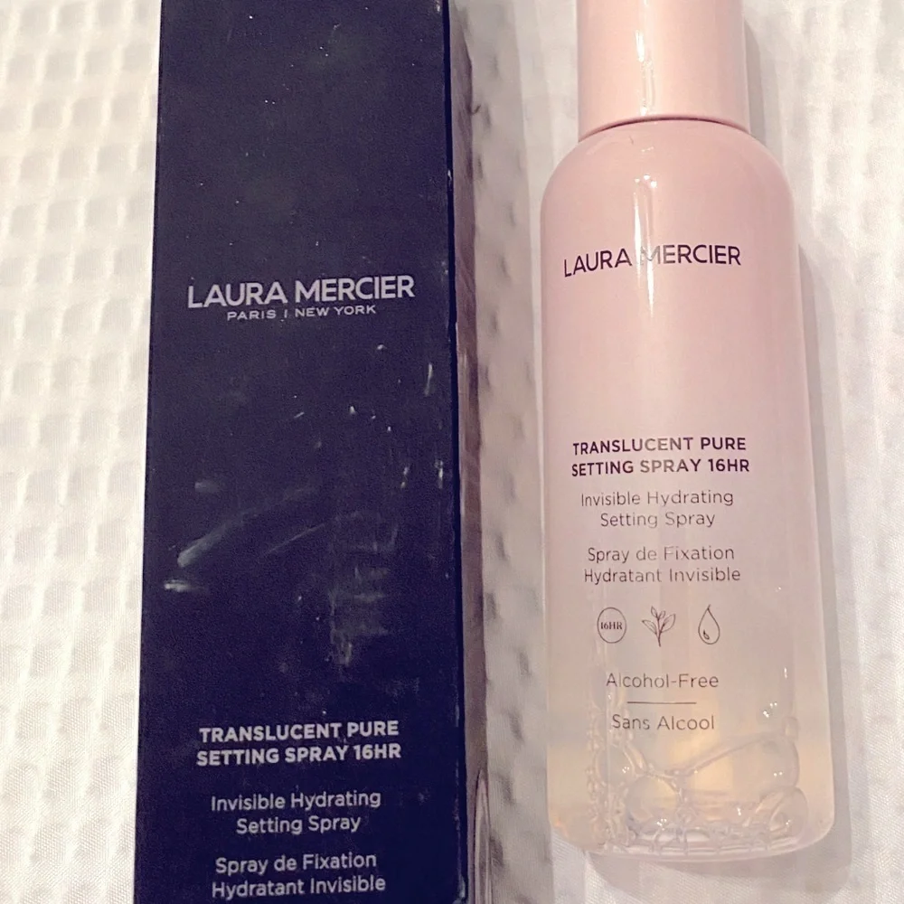 NWT Laura Mercier Translucent Pure Setting Spray for Radiant Complexion